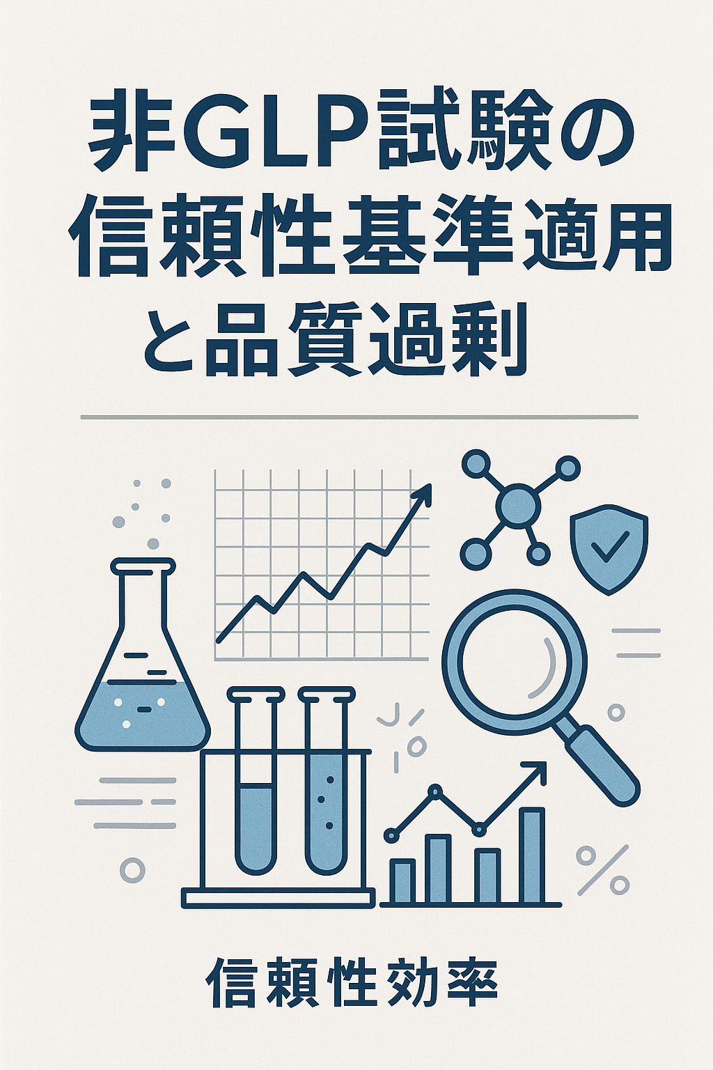 非GLP試験での効率的な信頼性基準適用と品質過剰の見直し 非GLP試験での効率的な信頼性基準適用と品質過剰の見直し | 金津